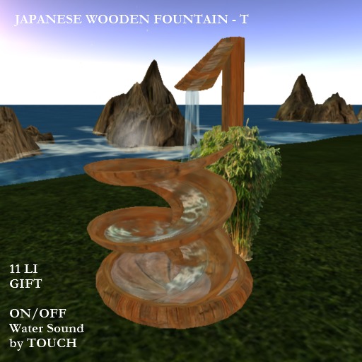 KK Wooden Whirl Fountain 8 -T