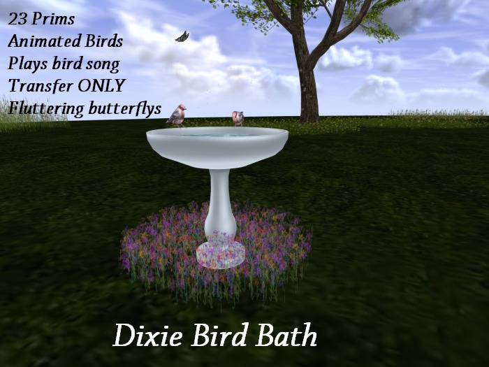 Dixie Bird Bath