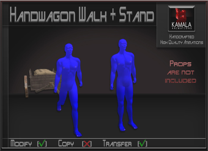 Vehicles *Handwagon Walk + Stand* Transferable Poseballs