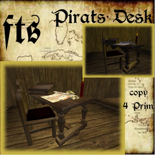 pirates Desk