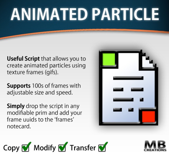 Animated Particle Generator - create animated particles with gifs/textures