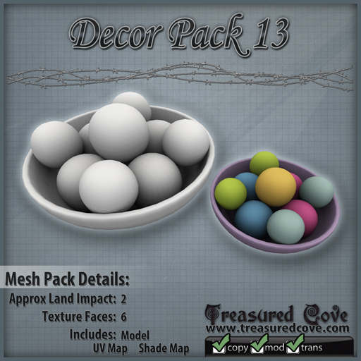 -TC- Decor Pack 13 Mesh