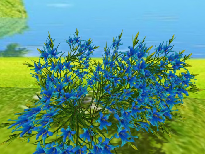 1 Prim TRUE Plant - Shrub, True 3D Trunk, True Foliage, Copy&Modify Spring Summer