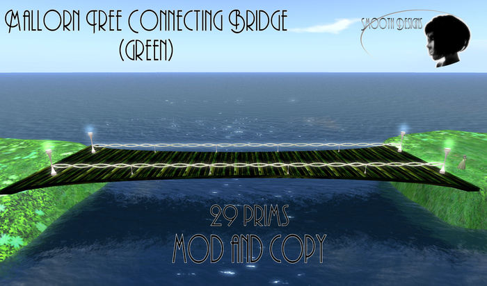 Smooth Designs -Mallorn bridge green boxed