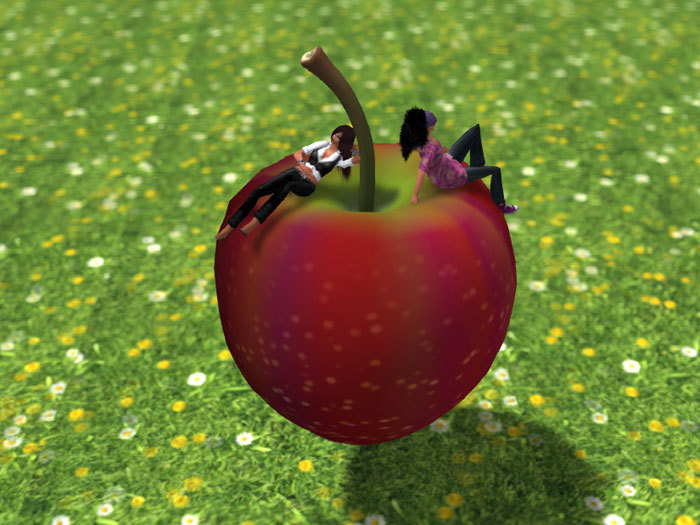 Apple sitter 2 person sit
