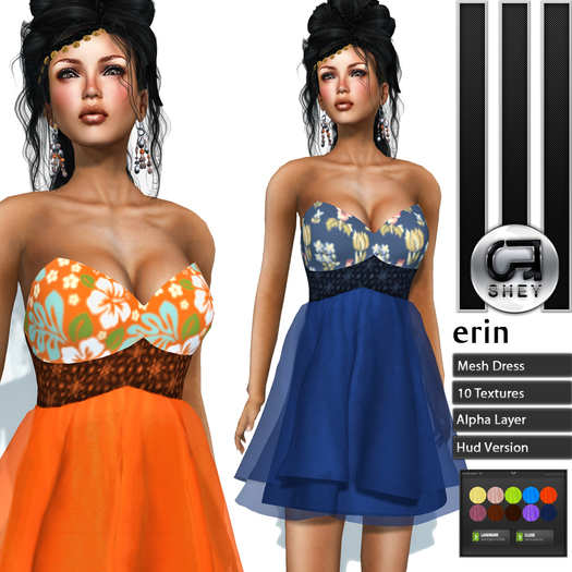 SHEY - Erin Mesh Cocktail Dress