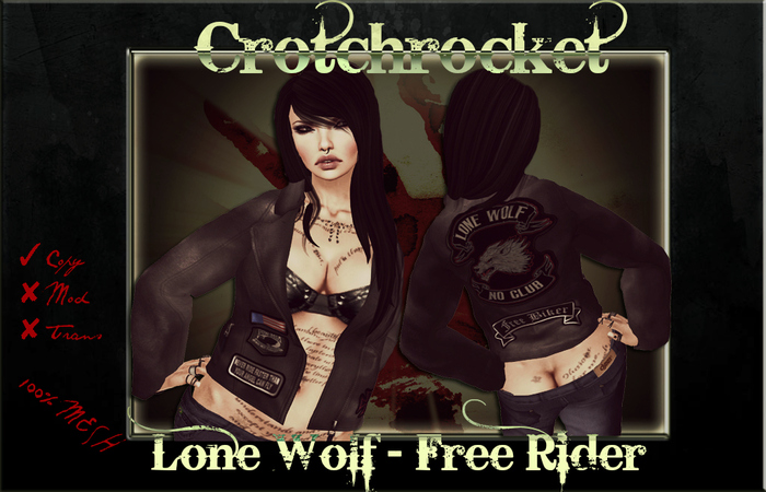 CROTCHROCKET - Lone Wolf Jacket