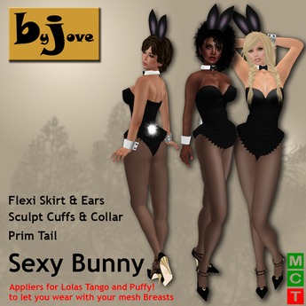 Second Life Marketplace - BJs Sexy Bunny - Black