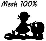 T-3D Creation [Girl with Bunny] MESH - Full Perm