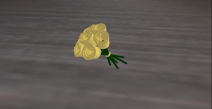 7 LONG STEM YELLOW ROSES