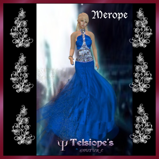 Merope blue by Telsiope's Couture