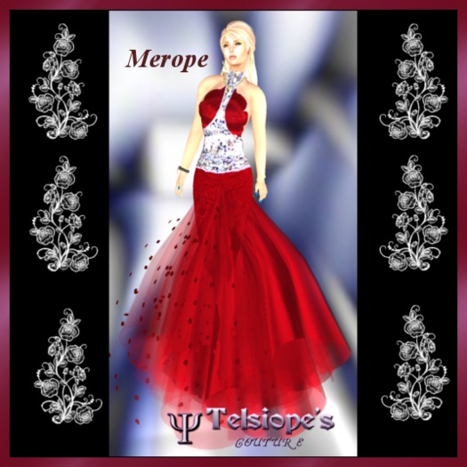 Merope fire by Telsiope's Couture