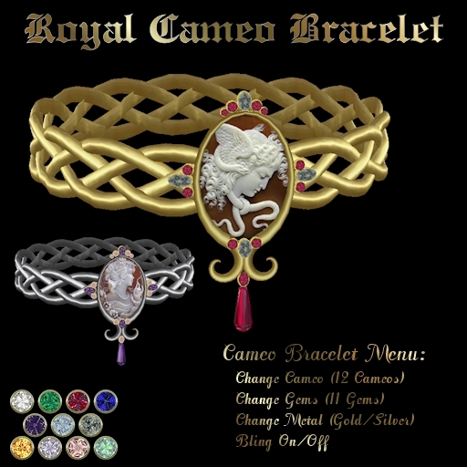 Ashira's Royal Cameo Bracelet
