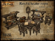 Rustic healer room - Old World - Medieval / Rustic