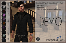 {Paradise Kiss} DEMO Keil-Rigged Mesh Cardigan