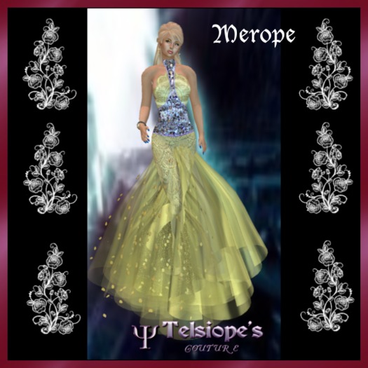 Merope gold by Telsiope's Couture