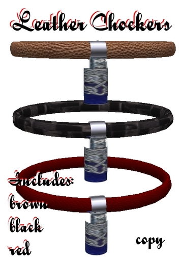Leather Chockers