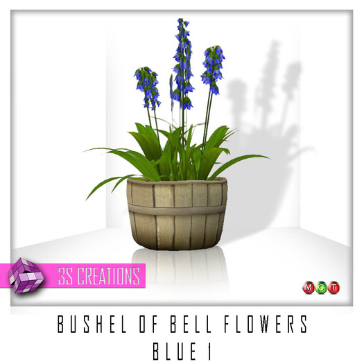 ..::3SC::.. Bushel Of Bell Flowers Blue1