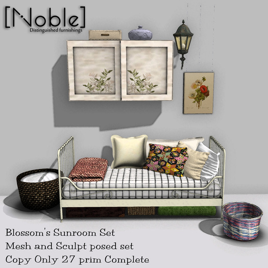[Noble] Blossom's Sunroom Set (Rez in Edit Mode)