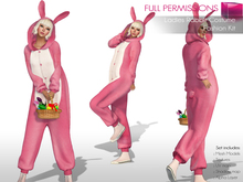 MI86940 Ladies Rabbit Costume- Fashion Kit