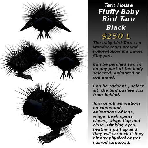 Market TH Fluffy Baby Bird  Tarn Purple Pink