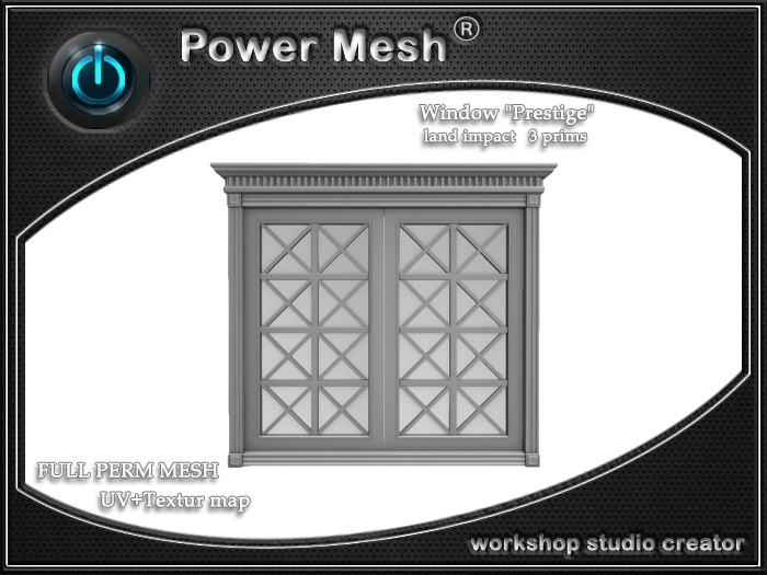 Full Perm Window "Prestige"-03  (POWER MESH)