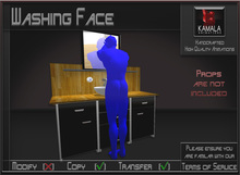 Bathroom *Washing Face* Animations for Builders
