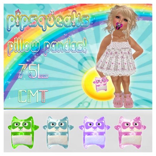 {PiP} Pillow Panda Pink Boxed