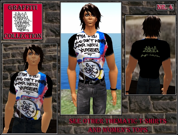 GRAFFITI T.SHIRT (4) . Trans