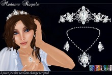 [K~*~S] Madame Royale - Jewelry Set - Silver
