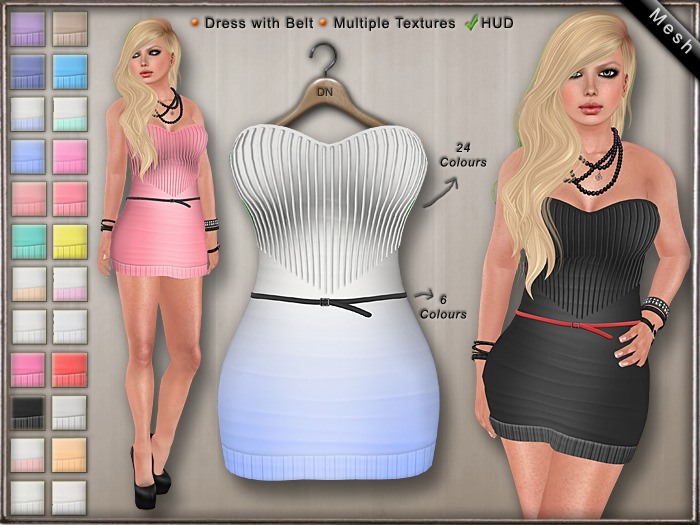 DN Mesh: Saar Dress [DEMO]