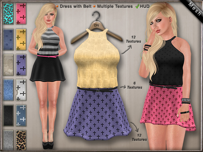 DN Mesh: Layla Dress [DEMO]