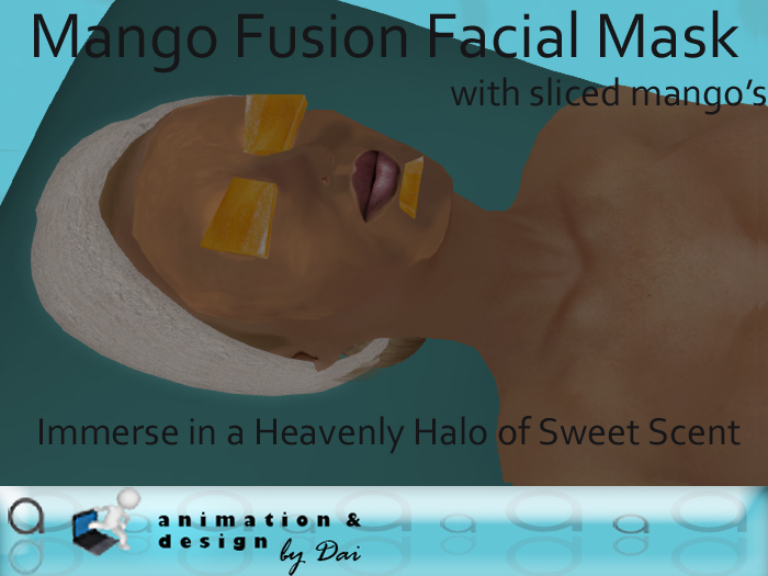 Mango Fusion Facial Mask w/ Mango Slices --- copy 