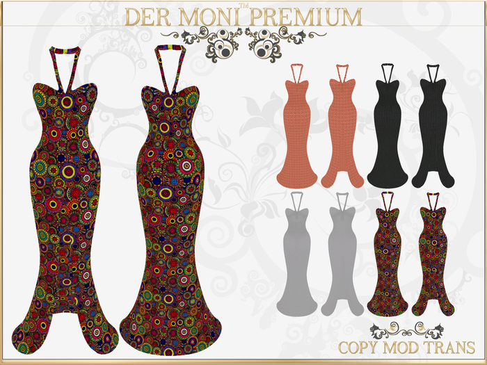 DER MONI FULL PERMISSION PREMIUM RIGGED FORMAL DRESS 3