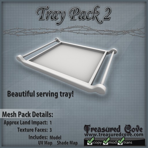 -TC- Tray Pack 2 Mesh 50% Discount!!