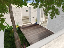 642A RENTAL: Urban Themed Skybox Apartment with Garden and multiple Buildings - <500Lpw