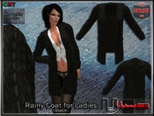 Upload[_]:: - Rainy Coat for Ladies (black)