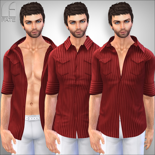 FATEwear Shirt - Samuel - Volcano