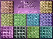 Peeps Textures Arabic Fabric