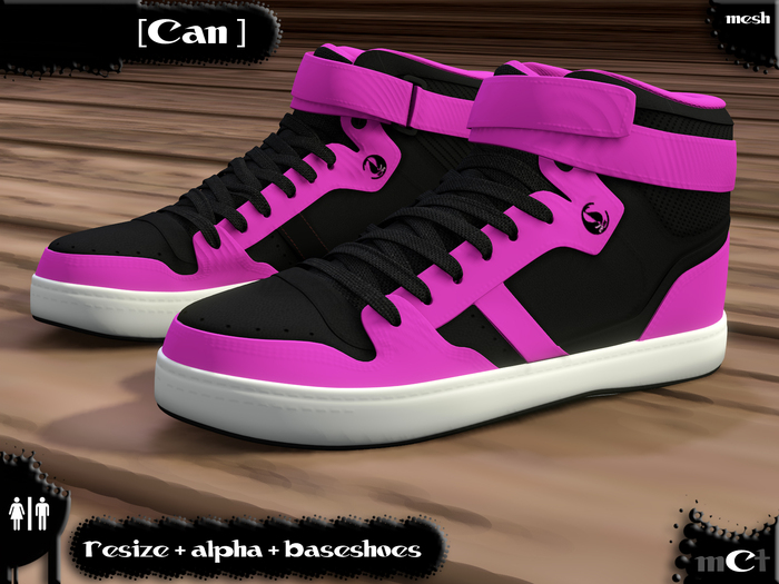 [ Can ] - Black/pink
