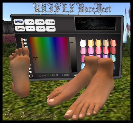  NEW UNISEX Bare-Feet