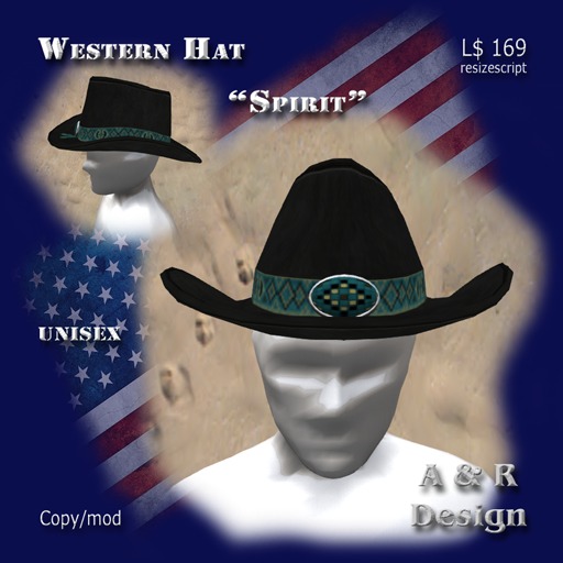 Western hat "Spirit"
