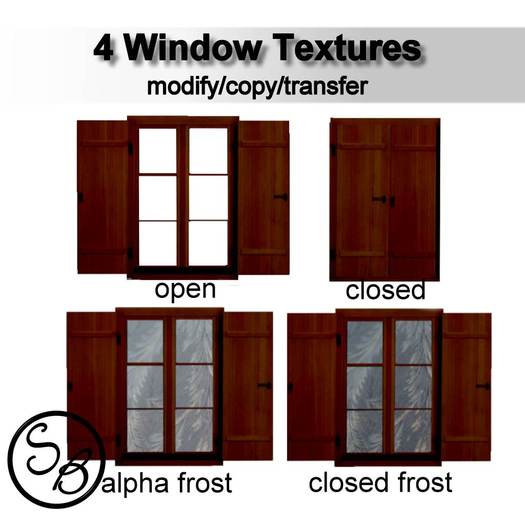 grey window textures