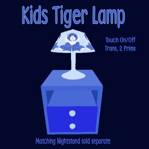 Kids Tiger Lamp
