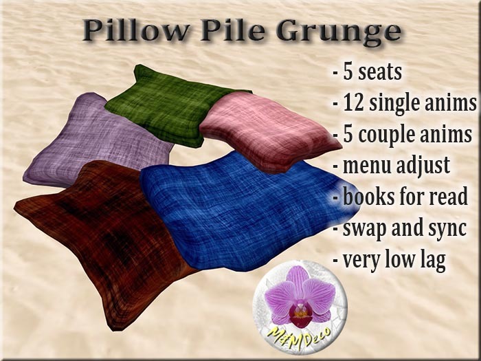 Pillow Pile Grunge