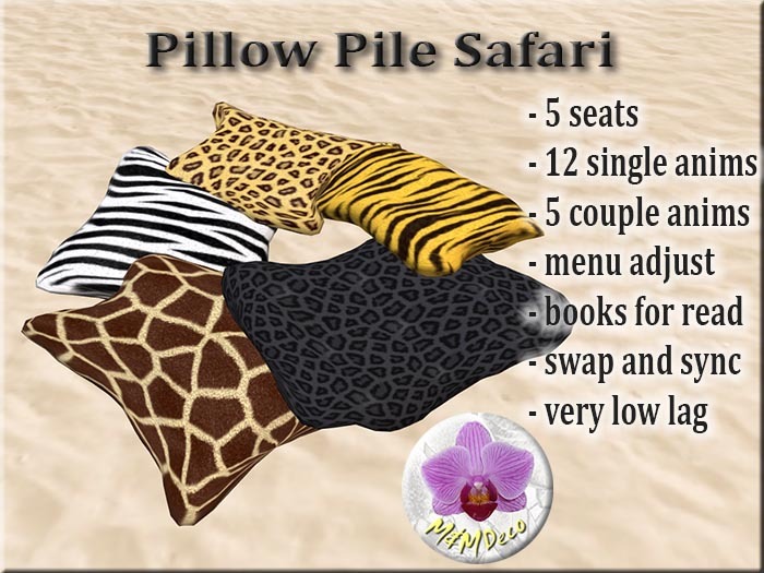 Pillow Pile Safari