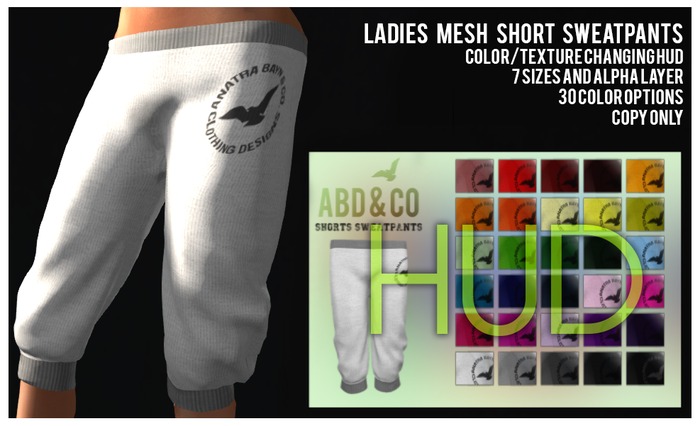 ABD & Co. // Mesh Men's Short Sweatpants