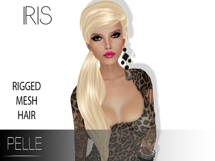 Pelle - IRIS MESH RIGGED  HAIR BLONDE
