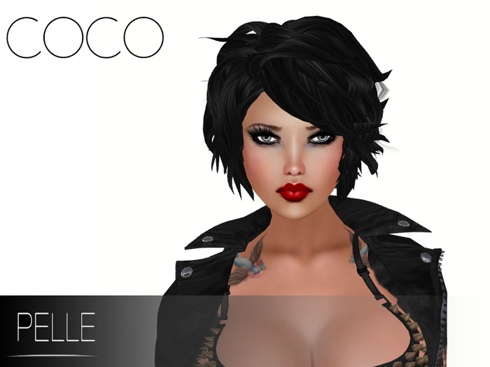 Pelle - COCO HAIR BLACK 