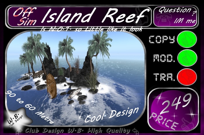 >> Island Reef  <<~ Off Sim >>